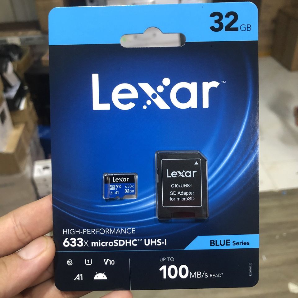 Thẻ nhớ giám sát Micro SD 32Gb Lexar