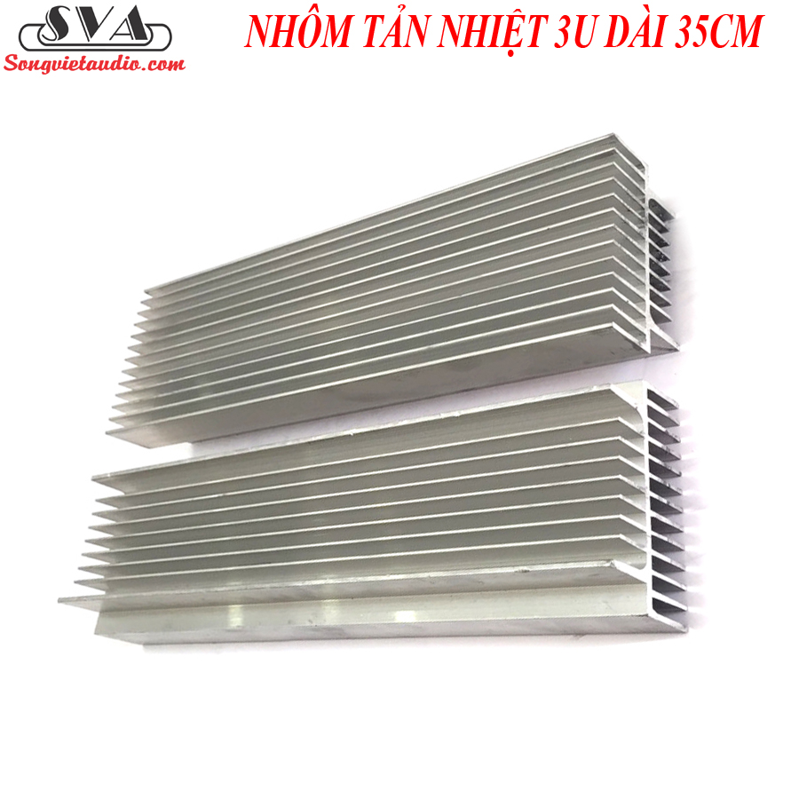NHÔM TẢN NHIỆT 3U DÀI 35CM