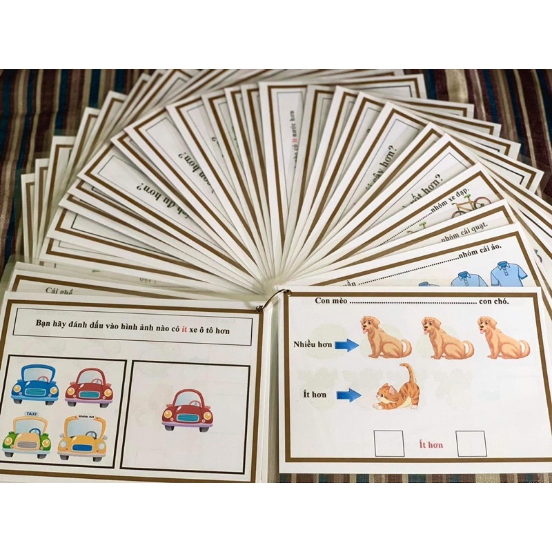 HỌC LIỆU NHIỀU HƠN ÍT HƠN