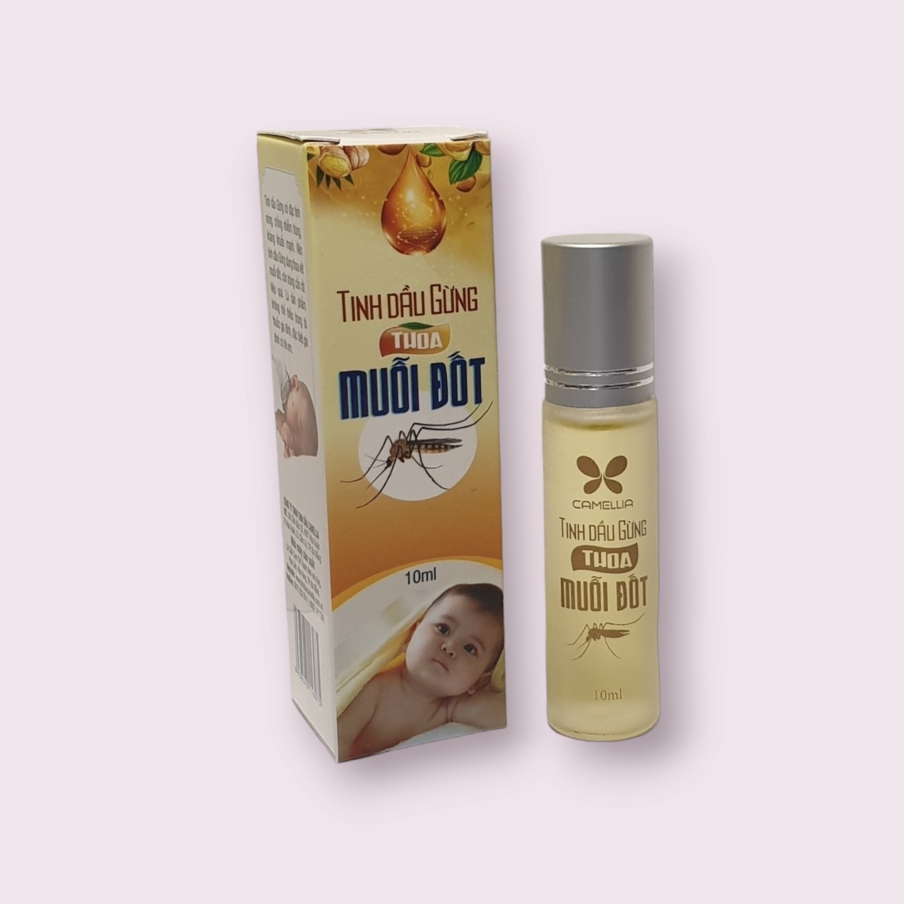 Tinh Dầu Gừng Thoa Muỗi Đốt Cao Cấp