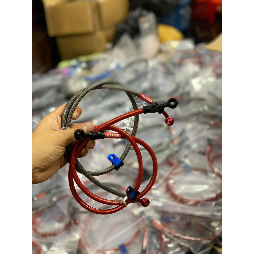 Dây dầu thắng dầu phanh Galfer trước + sau.