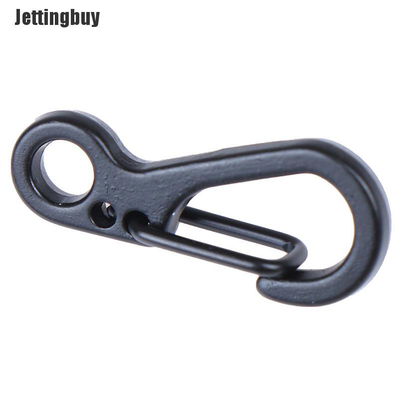 Jettingbuy 10 Chiếc Móc Leo Núi Mini Móc Khóa Lò Xo Móc Khóa Dụng Cụ Cắm Trại