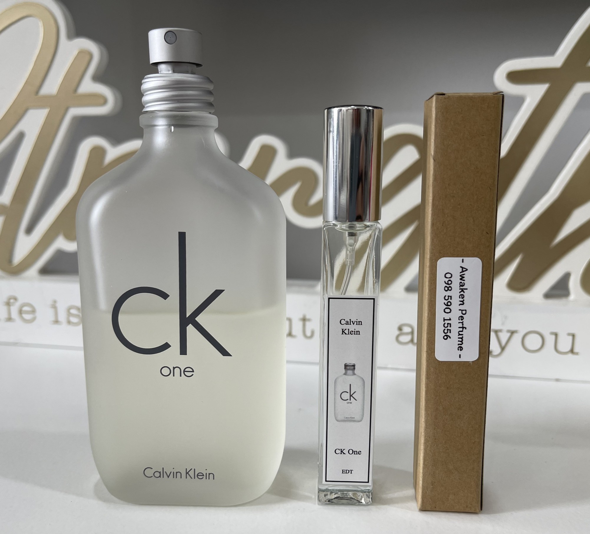 [Extract 2ml/10ml] Calvin Klein CK One perfume authentic