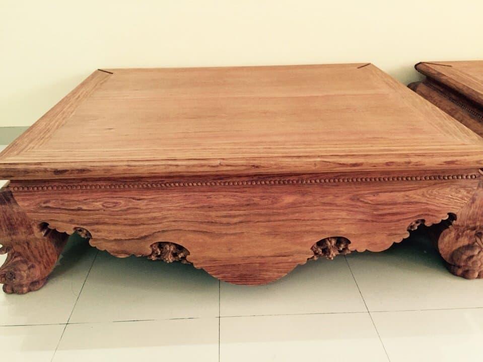 sập nằm gỗ hương vân