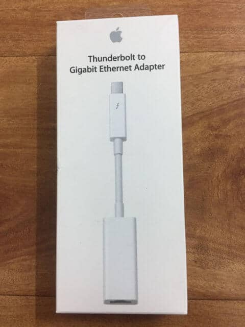 Apple Thunderbolt 2 to Ethernet Adapter
