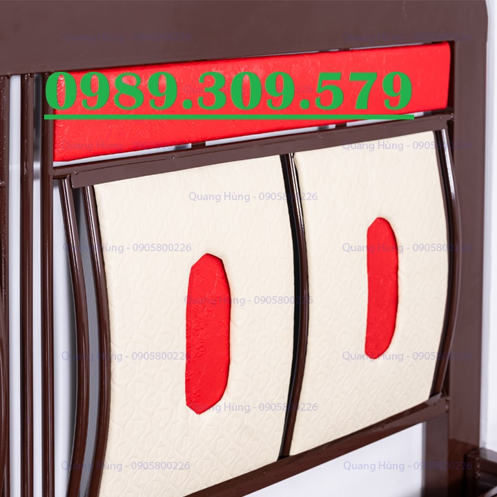 [HCM]GIƯỜNG SẮT CAO CẤP MẪU 1M8X2M