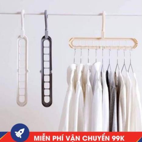 Móc Phơi Quần Áo Đa Năng Thông Minh 9 Lỗ
