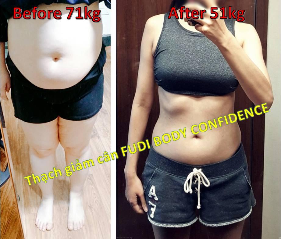 Thạch giảm cân Fudi Body Confidence