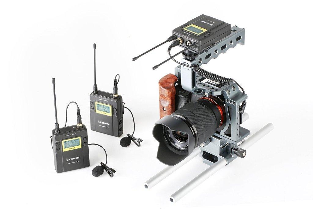 [Trả góp 0%]Saramonic UwMic9 KIT2 - Micro không dây UHF cho máy ảnh máy quay