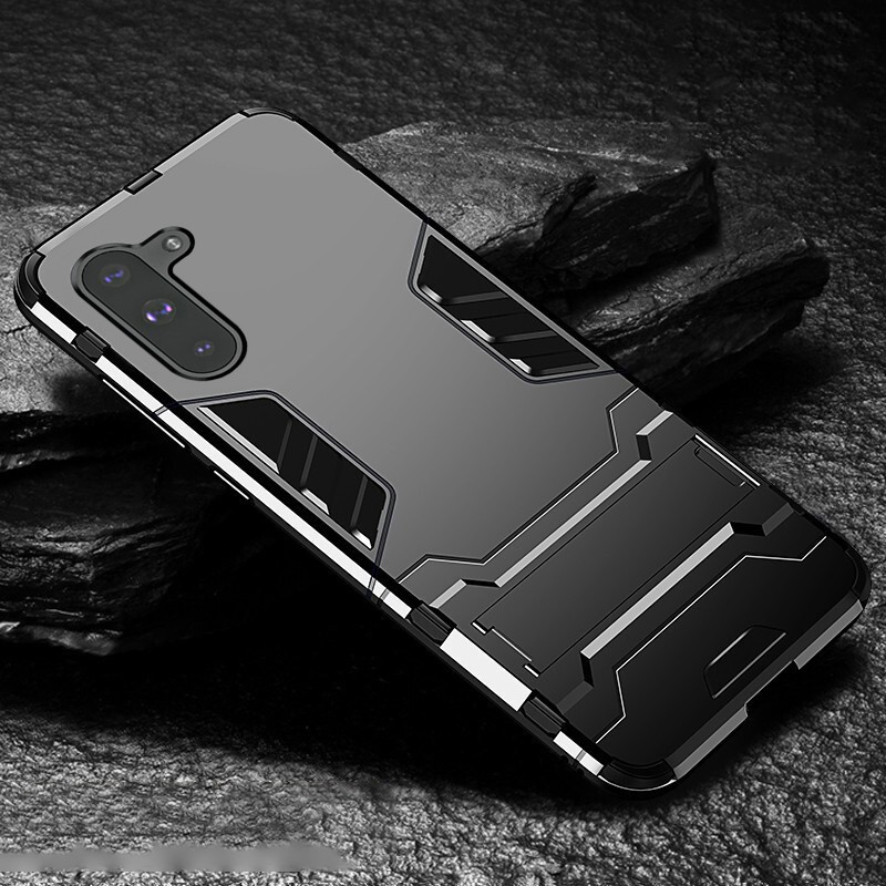 Ốp lưng note 10 chống sốc iron man