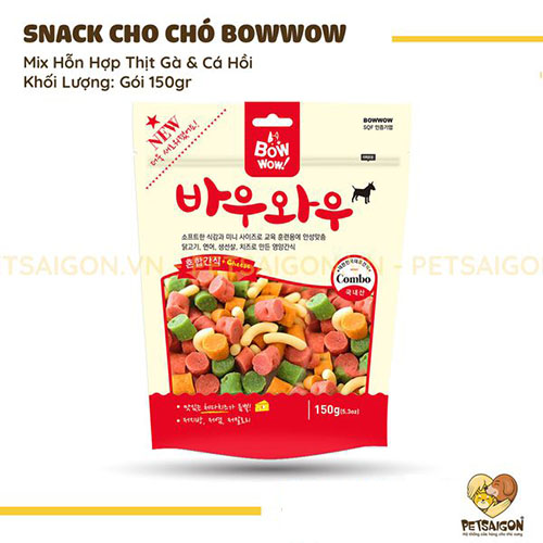 SNACK HỖN HỢP CHO CHÓ