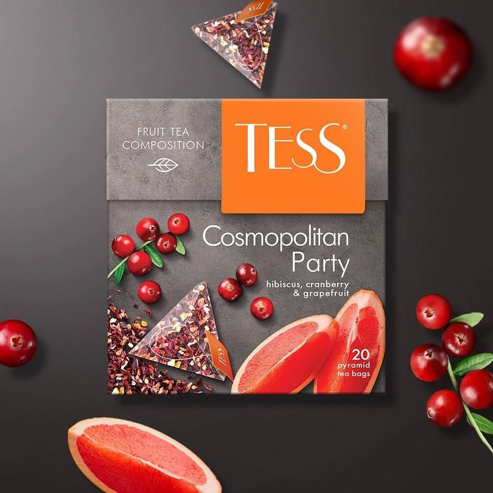 TRÀ TESS HOA QUẢ NGA 40GR