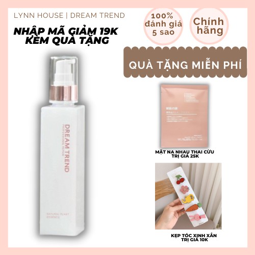 [HCM][Mã giảm + 2 quà] [AHA MÀU HỒNG MẪU MỚI] Tinh chất dưỡng tóc AHA DREAM TREND date mới