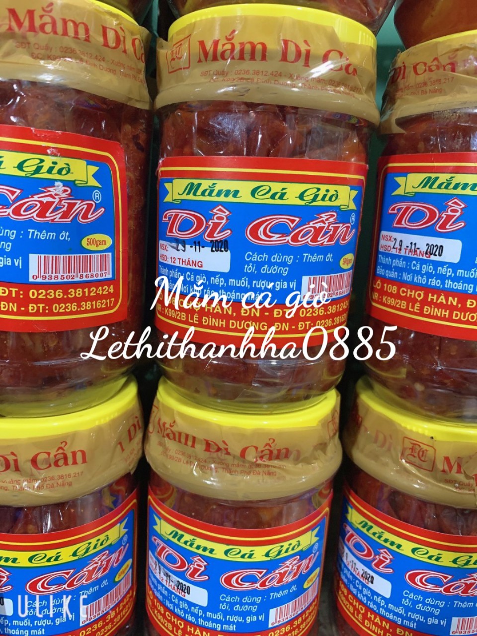 Mắm cá Giò 500gr - Đặc sản Đà Nẵng