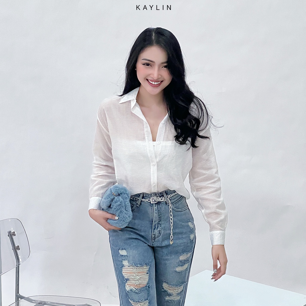 Áo somi sọc KAYLIN - N1904