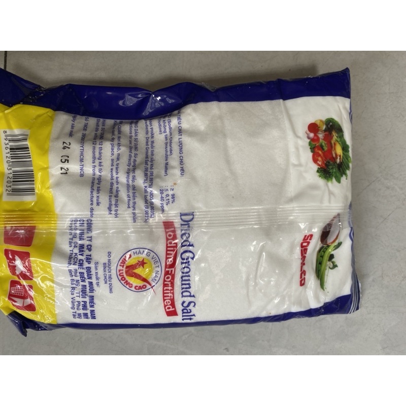 Muối i-ốt 1kg