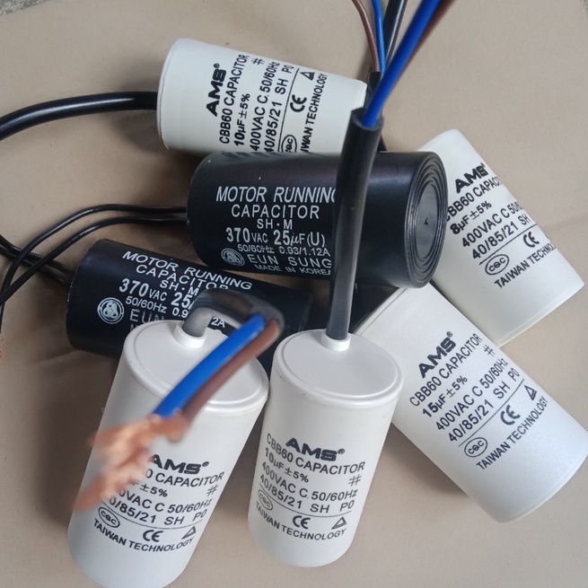 Tụ điện máy bơm nước, động cơ điện xoay chiều