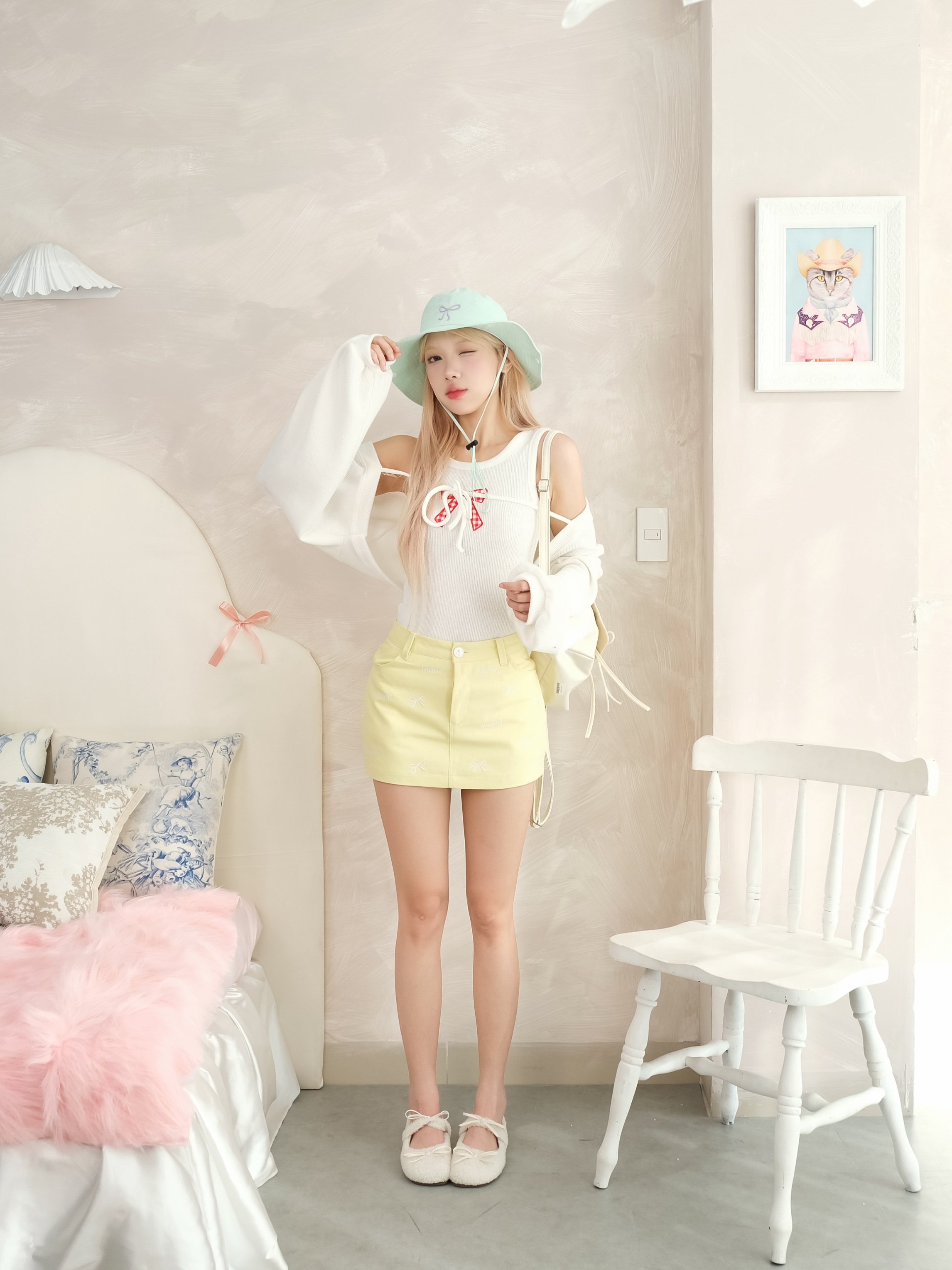 Áo khoác cardigan nữ chất len MONÁ - JENA LEN