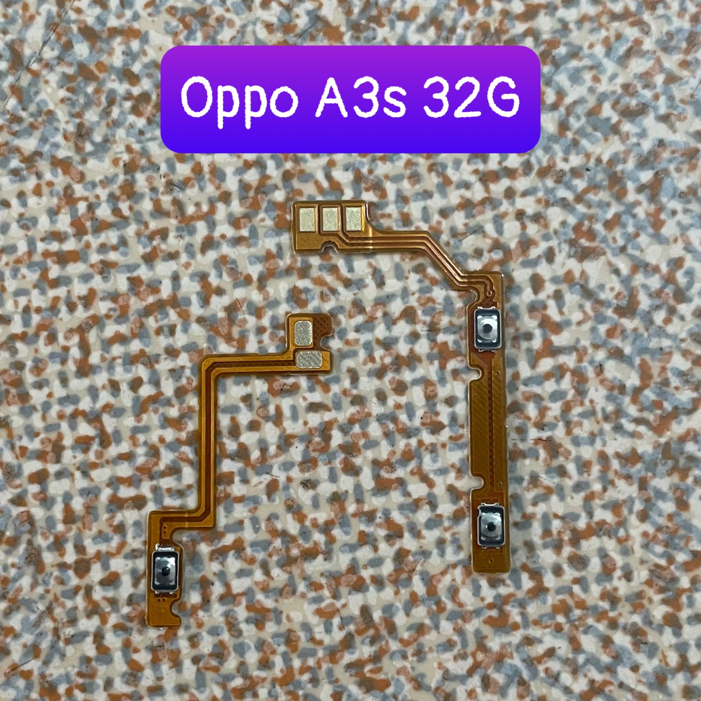cáp nguồn / âm lượng oppo A3s 32G (chọc sim trên)