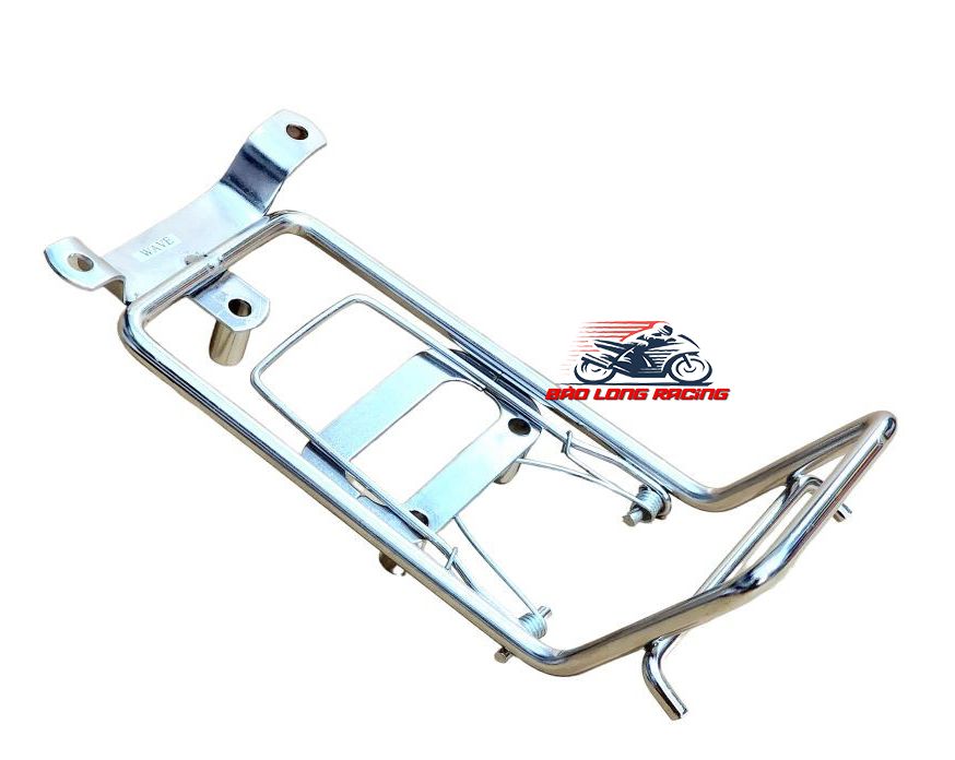 Baga mũi wave inox 10li 1 lỗ trên 2 lỗ dưới gắn wave nhỏ trang trí rất đẹp