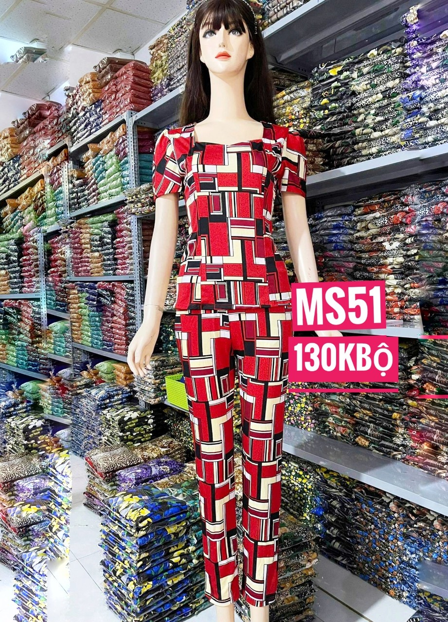 Đồ bộ thun mặc nhà size2 (48-55 ký)