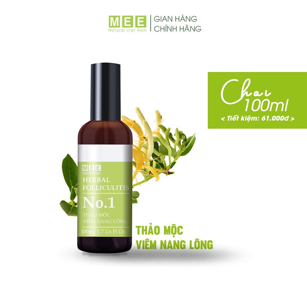 Combo 2 Xịt Thảo Mộc VNL MEE NATURAL 50ml
