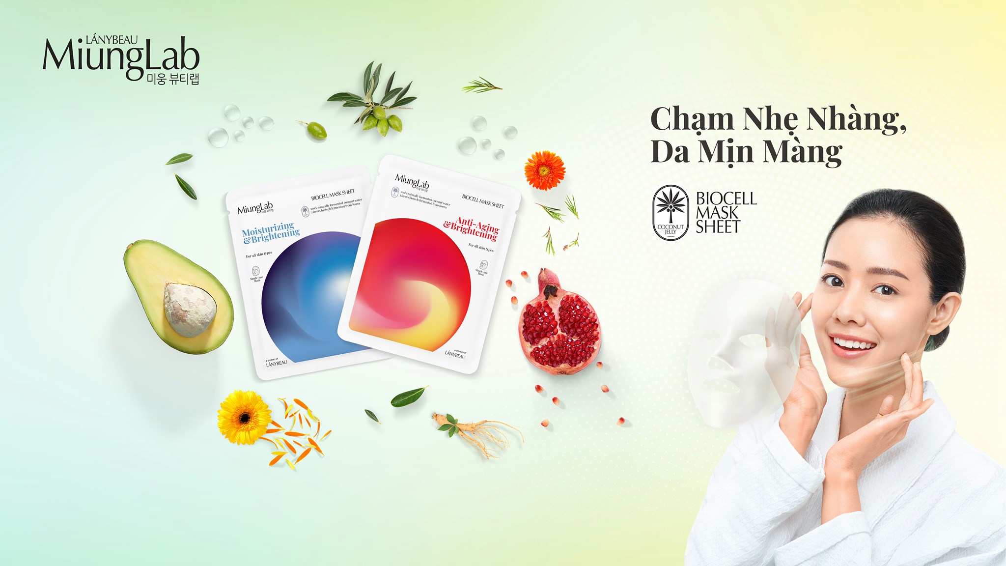 Mặt Nạ Dưỡng Da Miung Lab 7 Miếng Chính Hãng