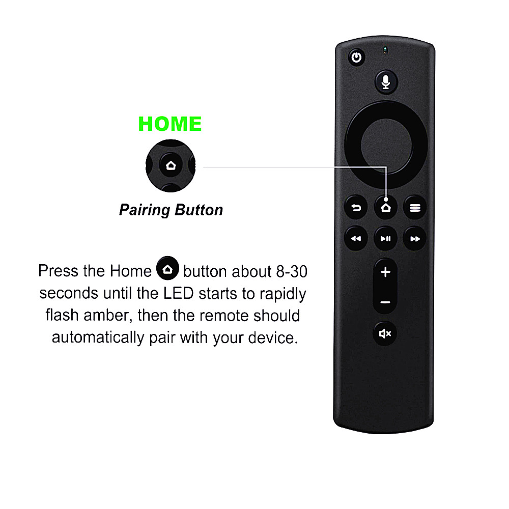 New L5B83H Fit For Amazon Fire TV Stick 4K 2nd Gen Remote With Alexa Voice Control Bluetooth Replace DR49WK B