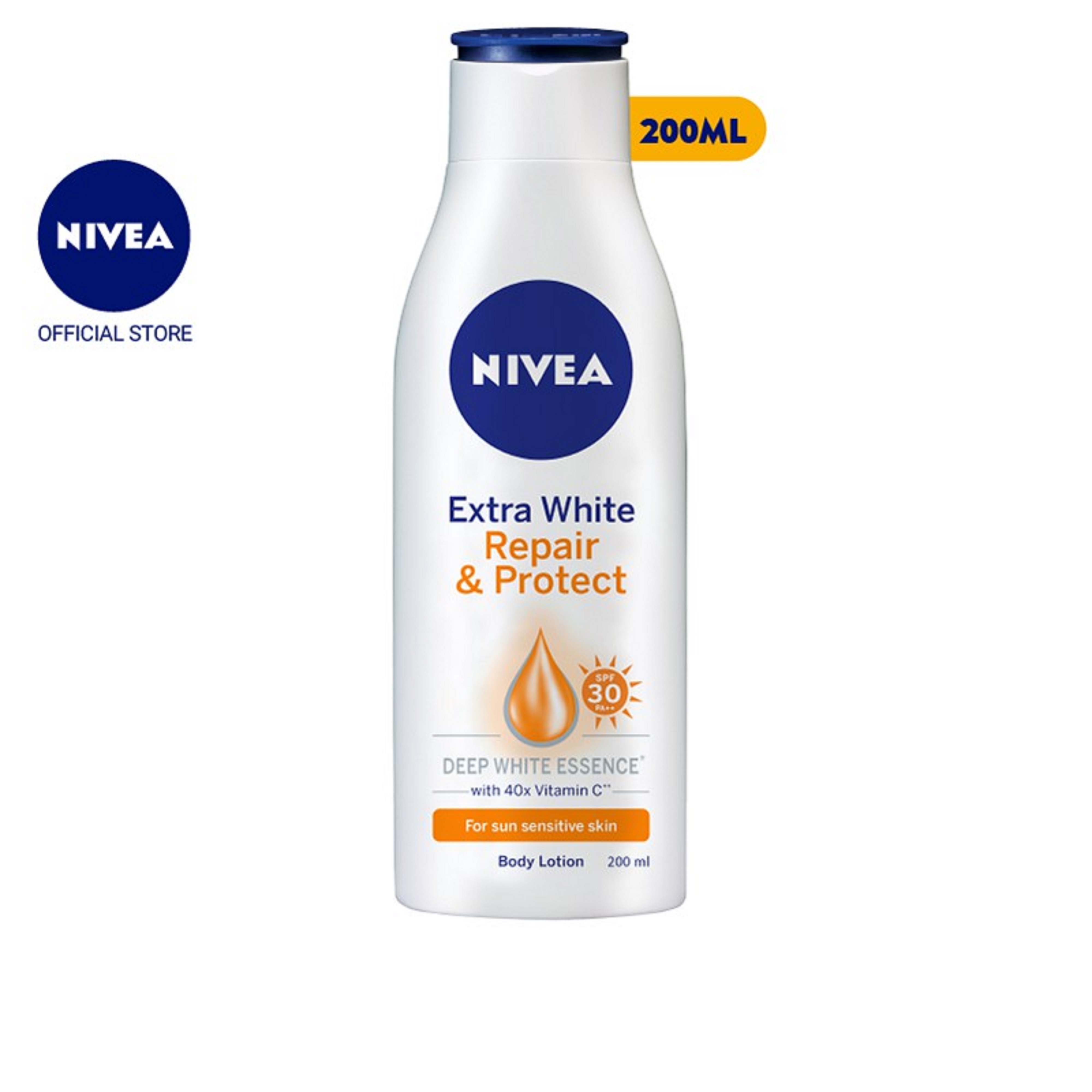 sữa dưỡng thể dưỡng trắng nivea 200ml