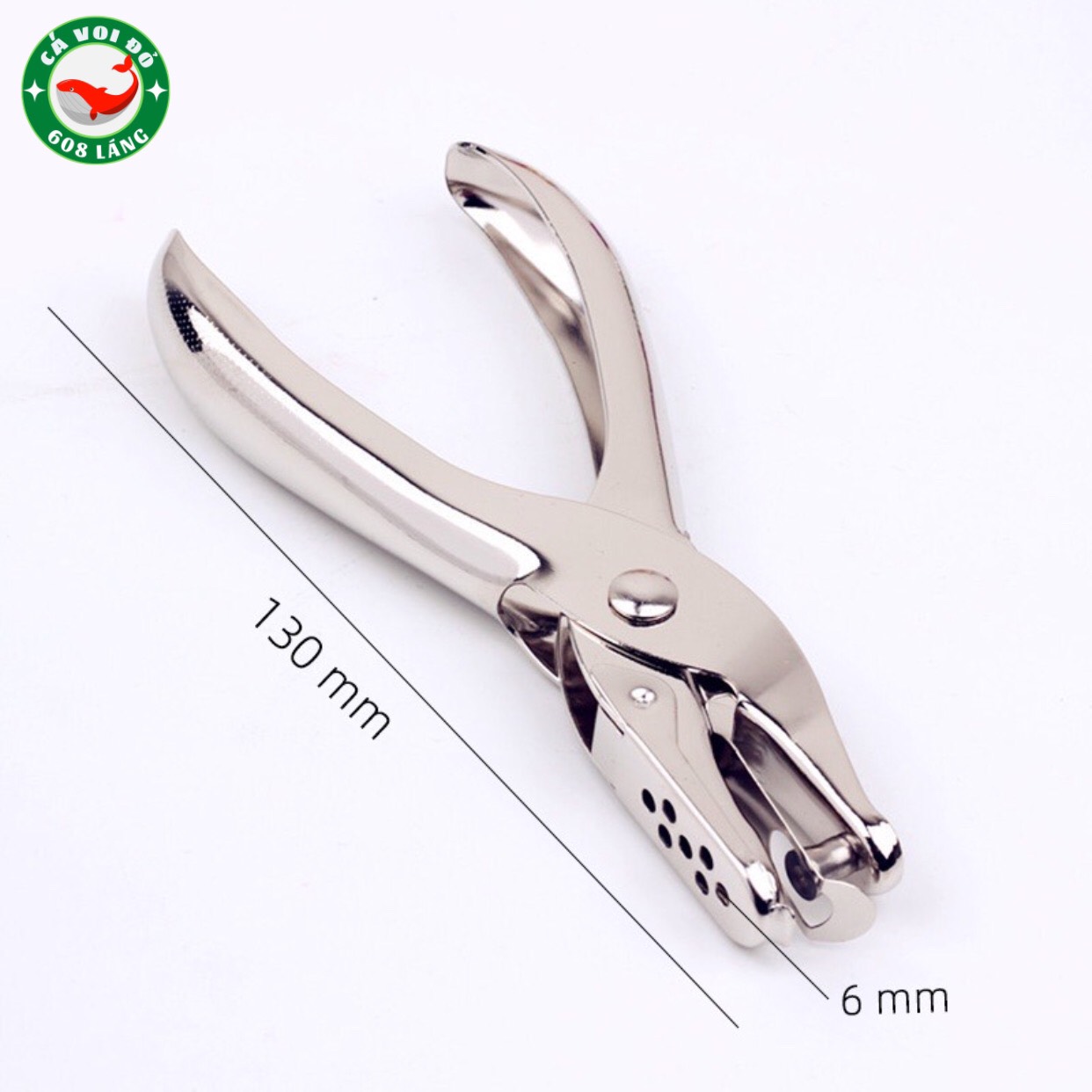 Kìm bấm lỗ giấy refill - dụng cụ đục lỗ giấy đơn làm sổ còng sổ tiện dụng