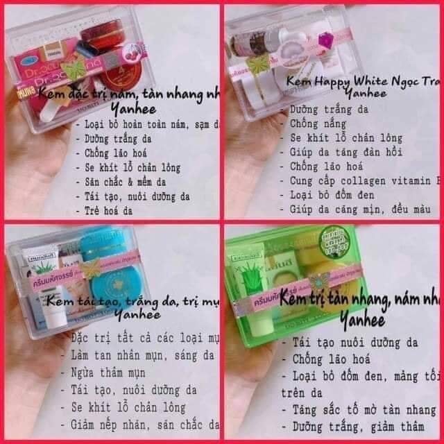 BỘ KEM NÁM THÁI LAN (YAHE ĐỎ)