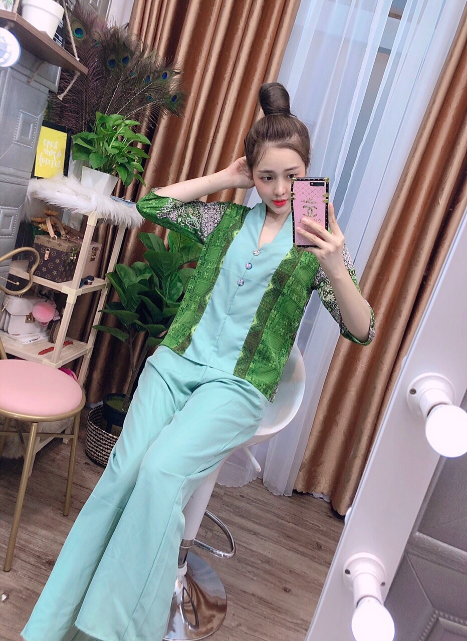 Bộ lam đi chùa -MTB