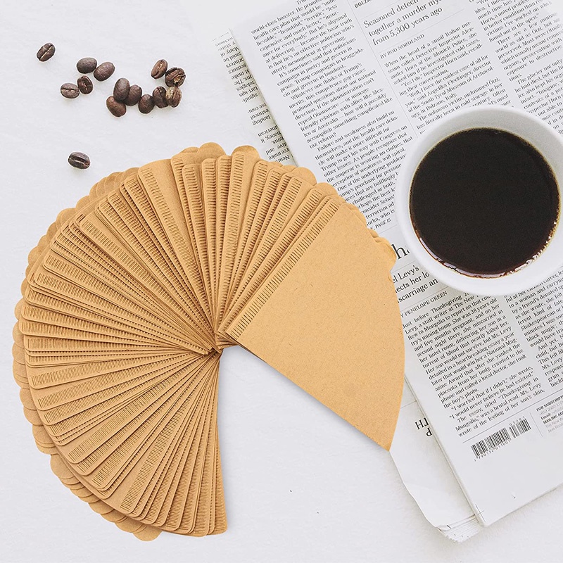 Set 100 coffee filter paper V60 dedicated-coffee filter paper