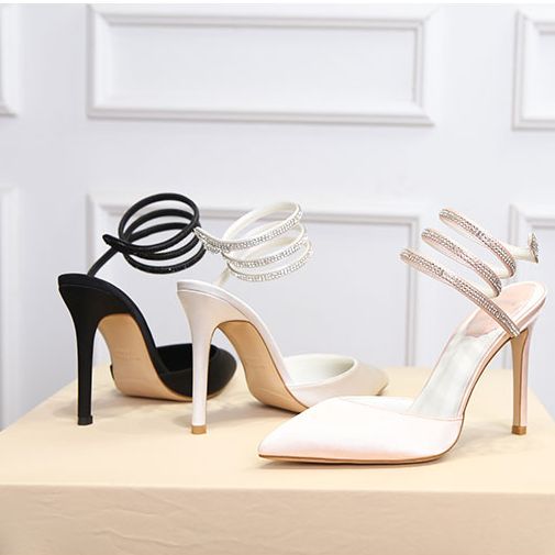 Giày Sandal VNKC59 Mũi Nhọn Gót Nhọn Cao 9P