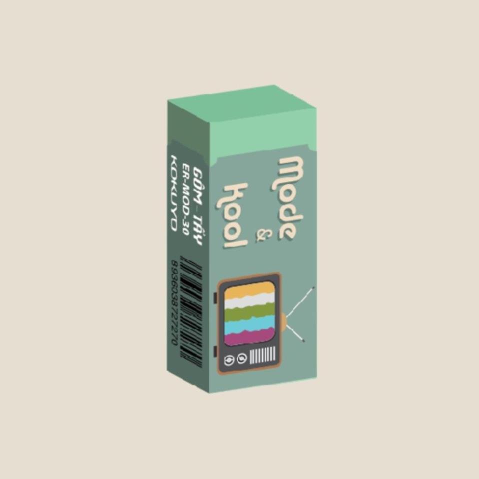Gôm Trắng Tẩy Không Bụi Campus Mode & Kool