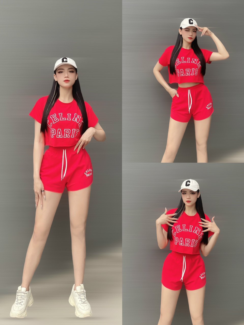 Bộ đùi Paris chất cotton co giãn 4 chiều cực thoải mái