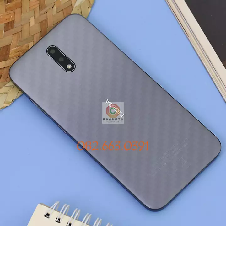 Bộ 3 tấm dán lưng mặt sau vân carbon 3D trong suốt cho điện thoại Nokia 2.3 , Nokia 3.2, Nokia 7.2, Nokia 8.1, Nokia X5, Nokia X6 , Nokia X7