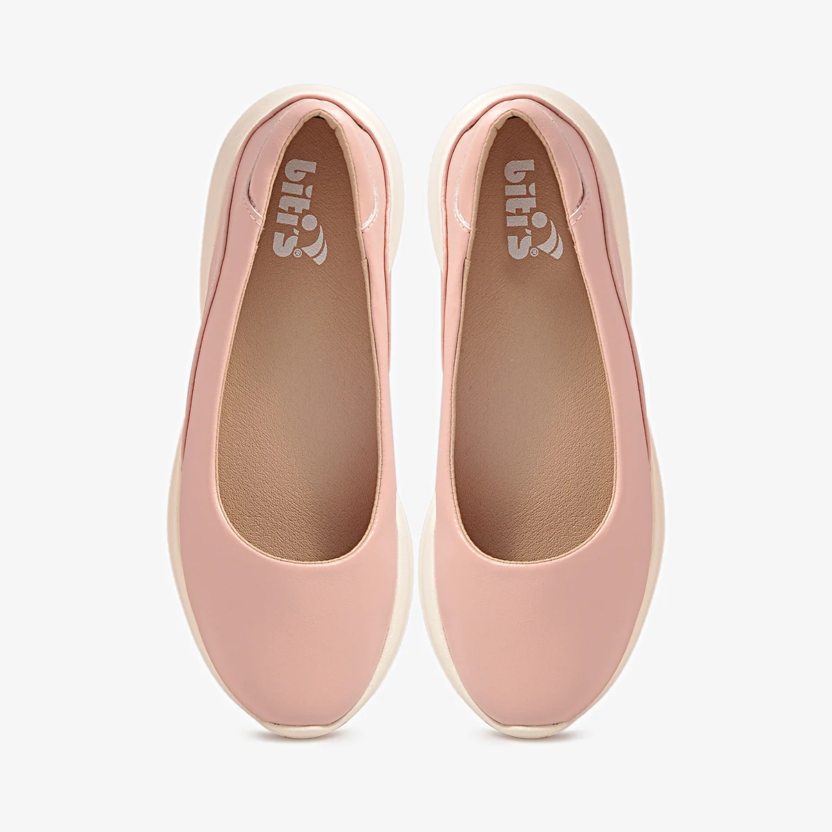 Giày Búp Bê Nữ Biti’s Êmbrace - Blush Pink DBW004500HOL (Hồng Lợt)