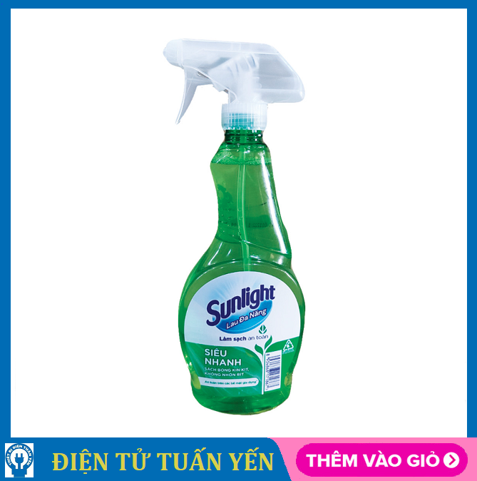 Nước lau đa năng Sunlight làm sạch mọi bề mặt (520ml)