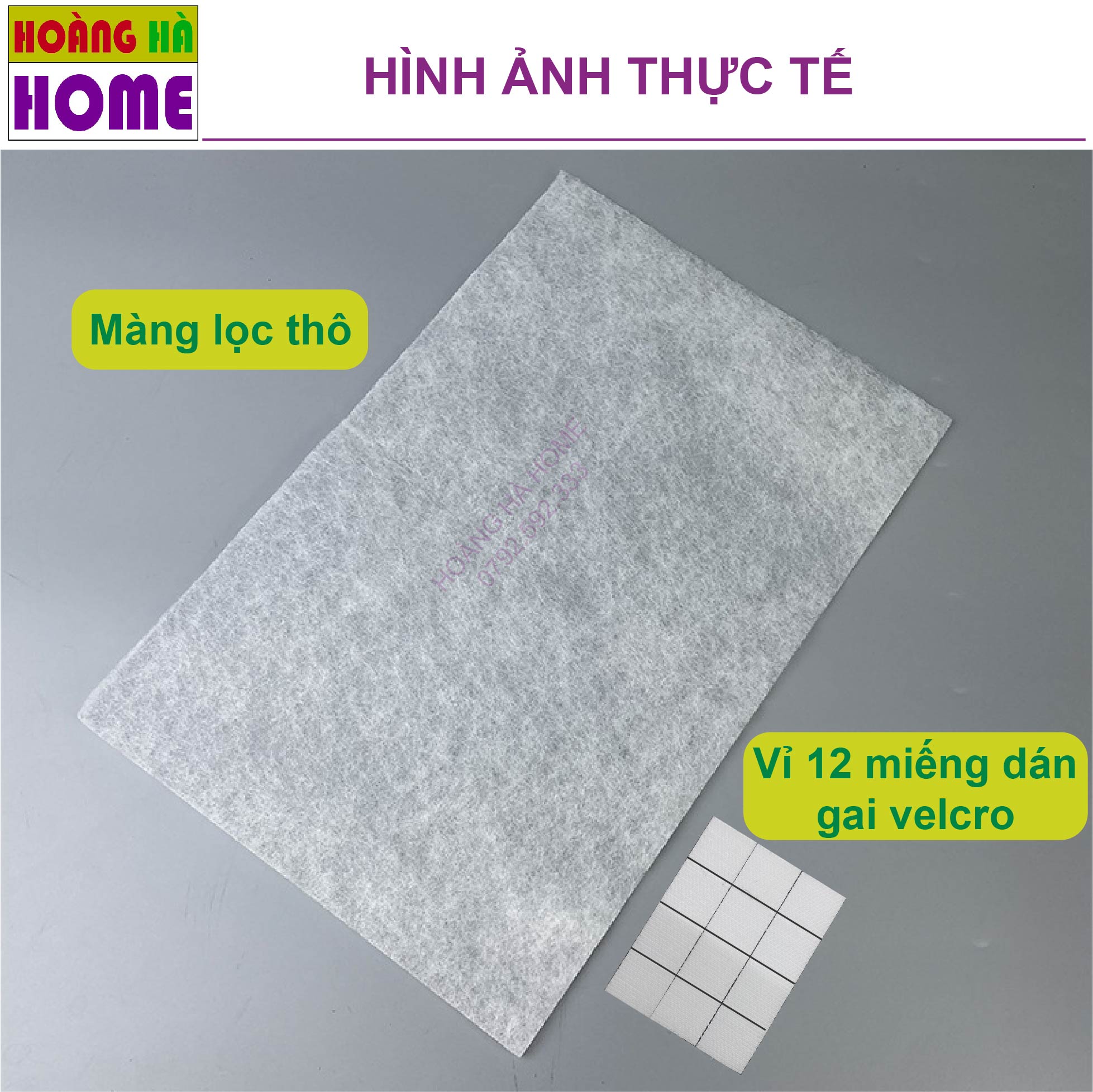 Màng lọc thô sharp, màng lọc không khí sharp (Set 6 tấm)