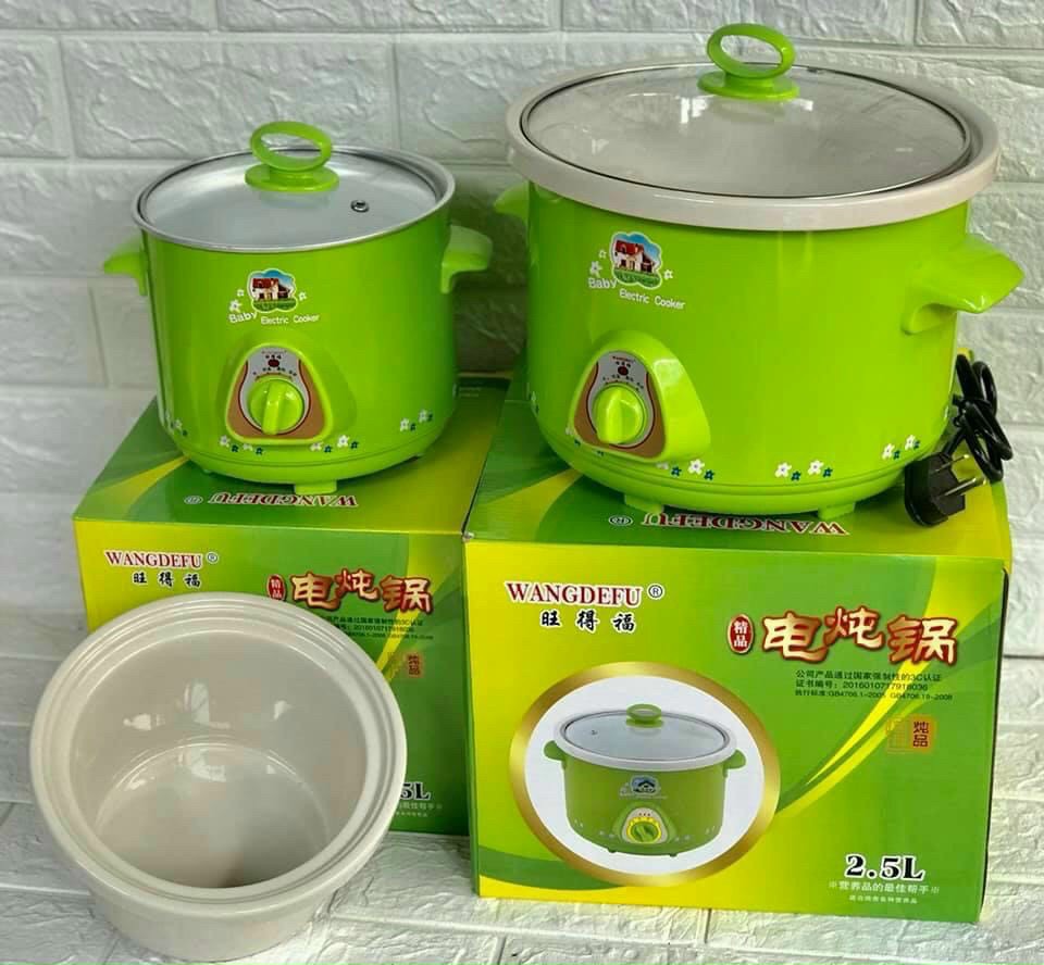 [HCM]NỒI HẦM CHÁO CHẬM 2.5L