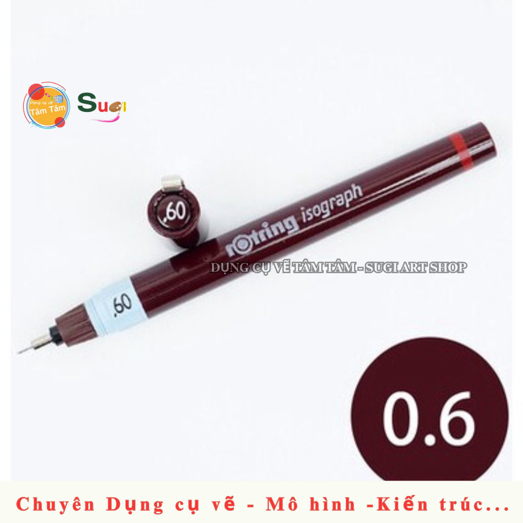Bút kim bom mực, Bút kỹ thuật Rotring Isograph