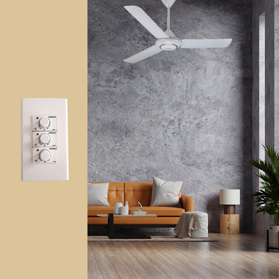 Chiết áp (dimmer) quạt, đèn Nanoco hàng chính hãng.