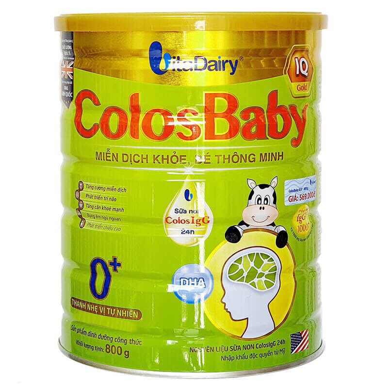SỮA COLOSS BABY IQ 0+ (800)g