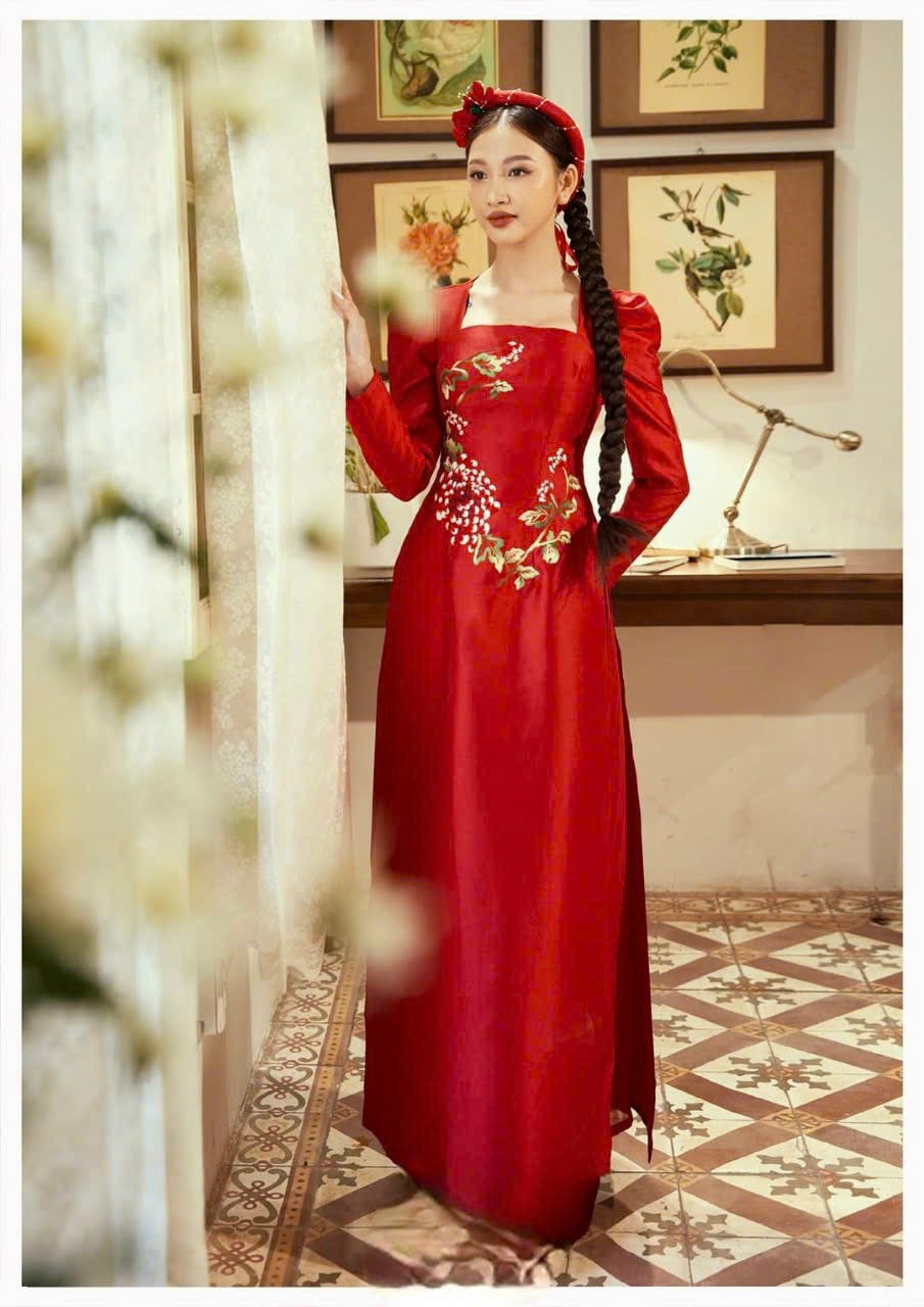 Set áo dài mẹ và con gái