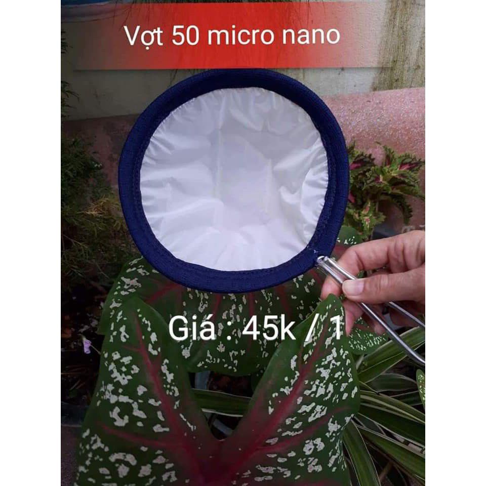 Vợt Nano Lưới mịn Đáy ngắn