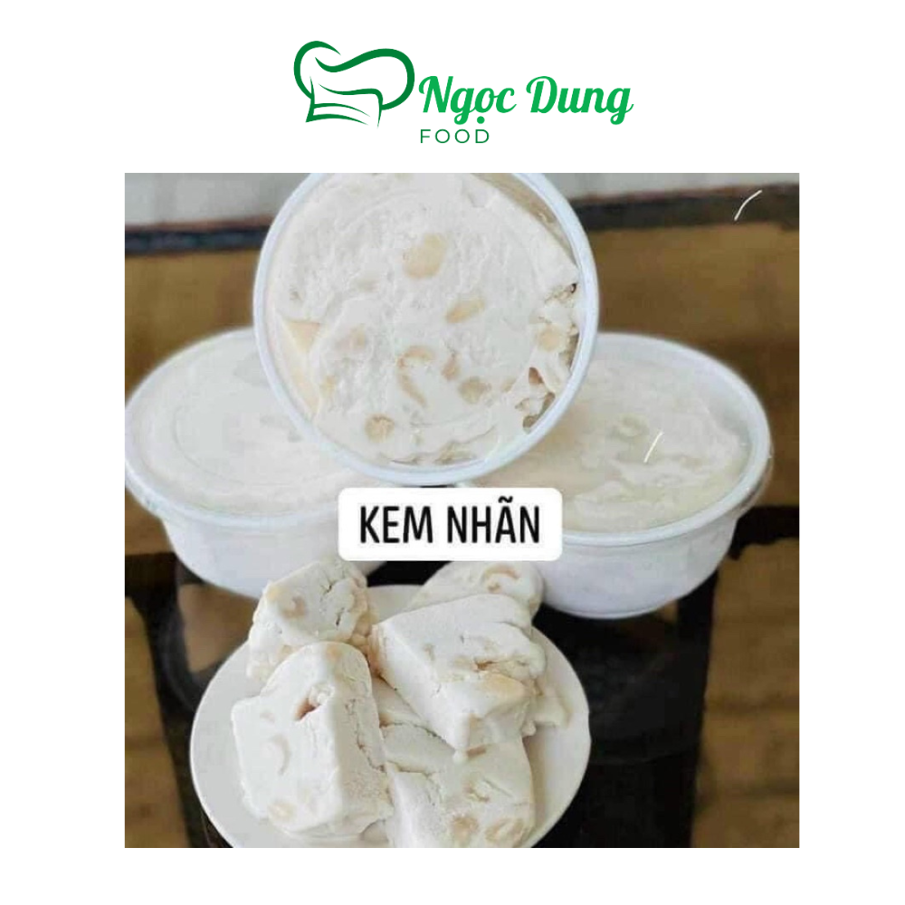 Kem nhãn tươi hộp 500gr