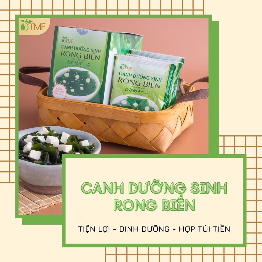 Canh dưỡng sinh rong biển