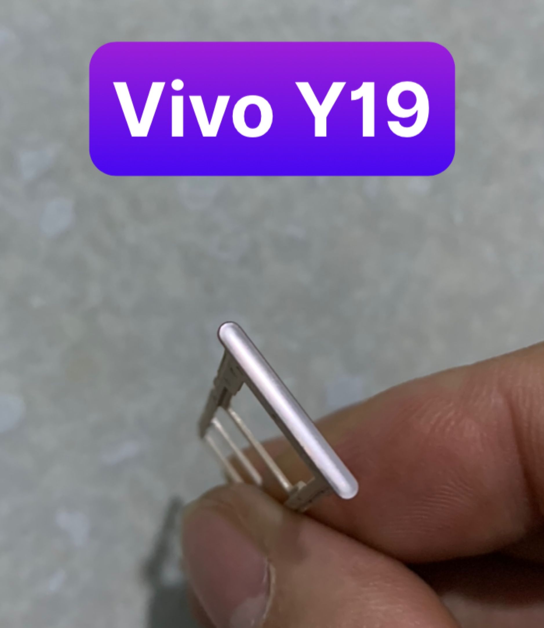 khay sim vivo Y19