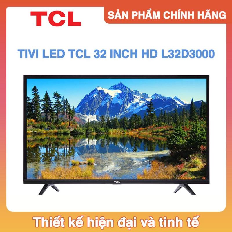 Bảng giá Tivi TCL 32 inch HD - Model L32D3000 (Đen)